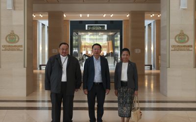LAWATAN DARIPADA MENTERI PERTANIAN DAN PERHUTANAN, REPUBLIK DEMOKRATIK RAKYAT LAO, TUAN YANG TERUTAMA PROFESOR DR. LINKHAM DOUANGSAVANH.